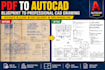 convert your pdf, image or sketch drawing to autocad
