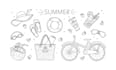illustrate any image in doodle style