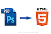 convert psd to html responsive