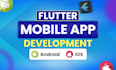 develop mobile apps for both ios and android using flutter or react native