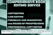 line edit and copyedit your fiction or nonfiction