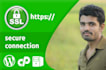 install SSL certificate and configure http to https padlock