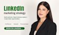 be your linkedin social media marketing manager and content creator