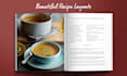 execute cookbook design and superb recipe book formatting