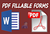 create fillable PDF form