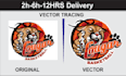 convert smart logo to vector high resolution source file