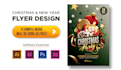 make trendy christmas flyer