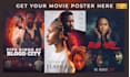 design a professional movie poster in 8 hours