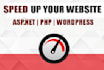 speed up very slow website