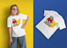create cartoon character or disney inspired for dtf printing