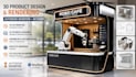 design your product in autodesk inventor and keyshot and ia