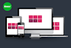 design web pages in HTML5,bootstrap and css3