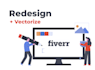 redesign, vectorize, edit your logo