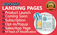 build landing pages, funnels, squeeze pages, lead pages