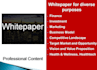 write an excellent whitepaper