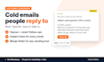 write b2b cold email sequences so you can book more sales calls