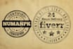 design vintage retro stamp and logo