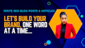 write creative and engaging blog contents
