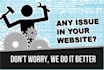 fix any html,css, javascript,bootstrap bugs,errors or issues