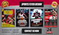 do creative sports flyer, poster, banner
