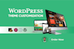 setup wordpress theme like the demo and customize
