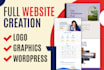 create a wordpress website for your business
