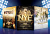 design splendid new year flyer