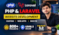 do web apps with PHP laravel and mysql professionally