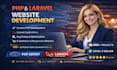 do web apps with PHP laravel and mysql professionally