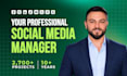 be your social media manager and content creator