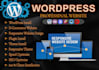 create, redesign, develop wordpress and ecommerce sites for all business needs