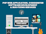 develop software using codeigniter or laravel