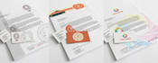create business card and stationery layout
