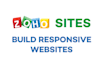 design and create responsive website in zoho sites with SEO