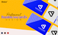 design unique business card design with dynamic qr code
