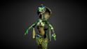 do 3d model and texturing
