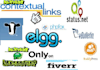 make 100 High Quality contextual backlinks from 10 different platforms Penguin Proof