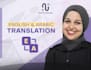 accurately translate from english to arabic and vice versa