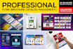 design a marketing flyer, business brochure, and catalog