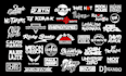 do custom typography urban streetwear brand t shirt logo design