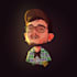draw awesome big head cartoon style from your face photo