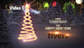 create christmas greetings and happy holiday videos