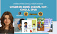 design and formatting children book for you