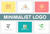 design modern minimalist business logo