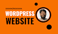 build wordpress website design, wordpress blog or wordpress website development