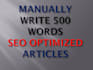 write a perfect SEO optimized article