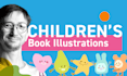 create captivating childrens book illustrations unique style