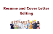 edit your resume and cover letter