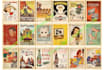 send postcards from USA with handwritten messages in english chinese korean