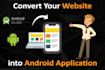 convert your website into a professional android app